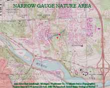 Figure 4. Narrow Gauge Nature Area, Washtenaw County, Michigan.